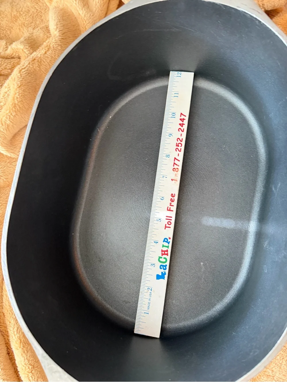 Villaware Italian Traditional 13qt Aluminum Roasting Pan with Lid - Silver